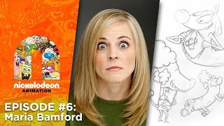 Episode 6 Maria Bamford  Nick Animation Podcast [upl. by Hueston312]