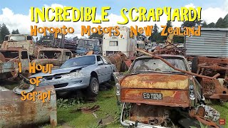 EP15 1hour of EPIC SCRAP Horopito Motors New Zealand  HubNut Goes Global [upl. by Aliab]