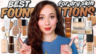 BEST FOUNDATIONS FOR DRY SKIN THE ULTIMATE GUIDE Every Price Point amp Coverage [upl. by Wollis]