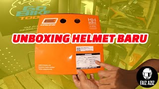 Unboxing Helmet Fullface Murah Origine Dinamo Vlog E531 [upl. by Siclari905]