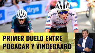 La etapa 2 del Tour de Francia dejó el primer duelo entre Pogacar y Vingegaard [upl. by Sax]