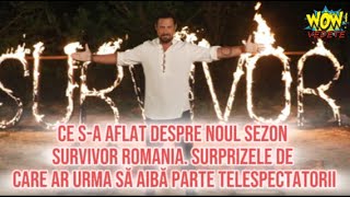 Ce sa aflat despre noul sezon Survivor Surprizele de care ar urma să aibă parte telespectatorii [upl. by Cardon]