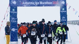 2022 Antarctic Ice Marathon Official Video [upl. by Garald45]