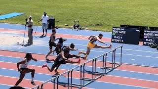 Tyler Mason Epics Comeback to Win 110mh Finals Orlando Bennett  Miramar invitational 2024 miramar [upl. by Timotheus]