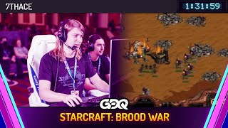 StarCraft Brood War by 7thAce in 13159  Awesome Games Done Quick 2024 [upl. by Ellekcir950]