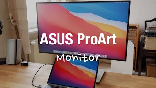 Best Thunderbolt 3 Monitor for MacBook Pro ASUS ProArt PA27AC [upl. by Corissa566]