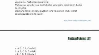 Panduan Psikotest LKIT  Silogisme [upl. by Ahsakat]