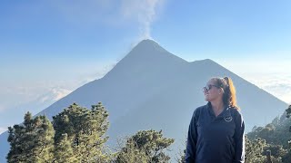 hiking up acatenango to see an ACTIVE VOLCANO  guatemala series finale [upl. by Caresse]