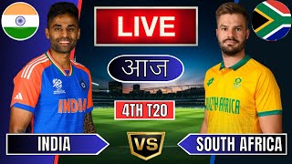 India vs South Africa 4th T20  Live Cricket Match Today  IND vs SA Live Match Today  IND Batting [upl. by Winfield354]