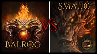 Smaug vs Balrog Tolkiens Welt [upl. by Niamrej]