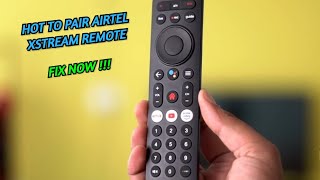 Airtel Xstream Box  Pairing Airtel Xstream Remote with your TV Remote  DC maker [upl. by Atteniuq]