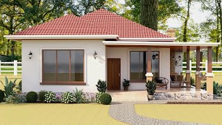 Beautiful 3 Bedroom House Design With Floor Plan [upl. by Euqinay]