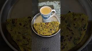 methi thepla recipe methi paratha recipe youtubeshorts [upl. by Mulderig]