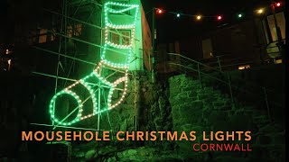 Visit Spectacular Christmas Lights at Mousehole Cornwall [upl. by Emerald]