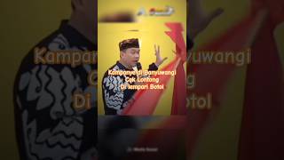 Cak Lontong Di Lempar Botol Saat Kampanye di Banyuwangi caklontong prabowo prabowogibran [upl. by Hacceber]