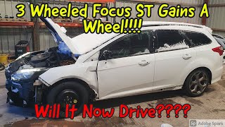 The 3 Wheeled Focus ST Estate Becomes 4 Wheeled  Does It Drive [upl. by Banwell]