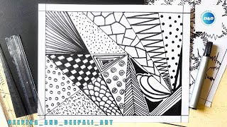 Line art drawingline design drawingsimple line designzentangle art for beginners [upl. by Annabal]