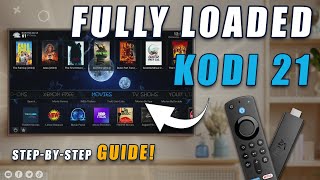 FULLY LOADED KODI 21 on any Amazon Firestick  New 2024 [upl. by Matilde970]