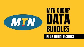 MTN Cheap Data Bundles  MTN Bundle Codes and more [upl. by Blanka]