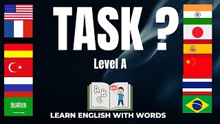 4 Learn English with words  Level A Vocabulary  Listen to dictionary  Improve your English [upl. by Ozan437]