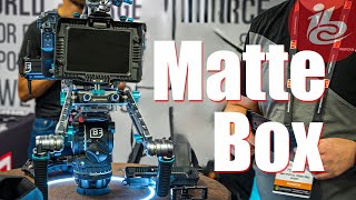 Kondor Blue 4x5 Advanced Matte Box System Hands On IBC 2024 [upl. by Anis963]