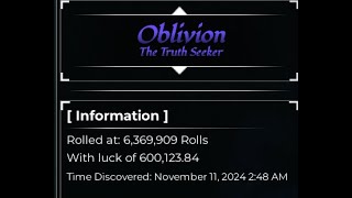 I obtained oblivion in sols rng no way1 [upl. by Ber]