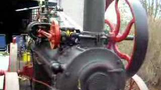 8 Hp Geiser portable steam engine 2 [upl. by Ylatan]