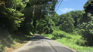 Daytime Drive On Hell Road Cult House Cossart Road Chadds Ford Pennsylvania Skull Tree Summer 2017 [upl. by Nahgaem]