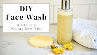 DIY Face Wash For All Skin Types [upl. by Germaine101]