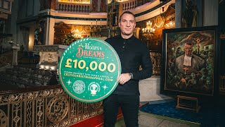 Celtic FC Foundation Christmas Appeal kicksoff with donation of £10K from Celtic FC [upl. by Rraval]