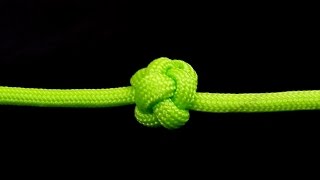 How to make Celtic Button knot [upl. by Nairod334]