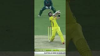 Last over of T20I Thriller between Pakistan and Australia 2018 Shorts [upl. by Chace76]