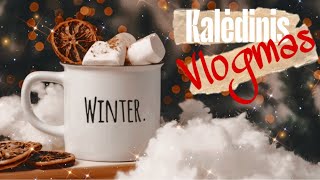 Vlogmas 1 ❄️ Idomesnis Advento Kalendorius  Skaniausias sezono gerimas [upl. by Clovah]