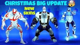 FINALLY NEW SUPERHERO SKINS 🔥  CHRISTMAS BIG UPDATE IN SPIDER FIGHTER 3 [upl. by Padget]