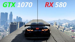 GTX 1070 vs RX 580 [upl. by Earley]