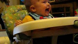 Super cute happy baby laughing hysterically 2 Electric Boogaloo [upl. by Malachi]