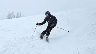 Vail Powder Day Ski Colorado 1222023 [upl. by Arquit]