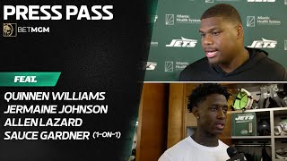 Quinnen Williams Says Jets Defense Has Learned From Its Mistakes [upl. by Ytok]