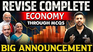 Economy MCQs Challenge Are You UPSC Ready  Big Announcement  PW OnlyIAS upsc [upl. by Leahcimdivad]