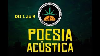 POESIA ACÚSTICA DO 1 AO 9 CCLIPE [upl. by Fairleigh]