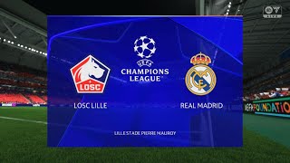 EA FC 25 PS5 Uefa Champions League Losc Lille VS Real Madrid [upl. by Artapoelc]