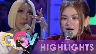 GGV Vice felt emotional for Angelica Panganiban [upl. by Norehs373]