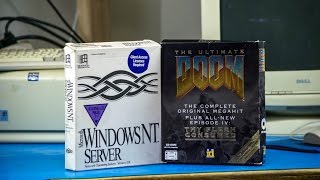 AkBKukU  Running a DOOM Server on Windows NT Server 351 Part 1 [upl. by Hedwiga]