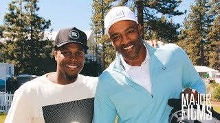 Kyle Lowry amp Vince Carter shoot it out for charity at the American Century Championship in Tahoe [upl. by Damian]