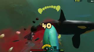 Feed amp Grow Fish Ghost Shark and old Ichthyosaurus Vs MEGA Megalodon [upl. by Fen]