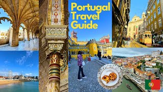 Portugal Travel Vlog  Top 5 Places in a 5Day Itinerary 🇵🇹 Lisbon Belém Cascais Sintra Porto ☀️ [upl. by Haynor]