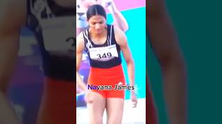 Nayana James  Tamil  MS  History athlete athletes womenathlete trendingnews sportsnews [upl. by Etiragram]