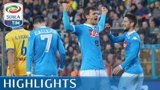 Frosinone  Napoli 15  Highlights  Matchday 19  Serie A TIM 201516 [upl. by Angell]