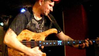 Wojtek Pilichowski live at Free Blues Club  Bass Dance solo [upl. by Tevlev]