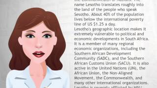 Lesotho  Wiki Videos [upl. by Htebazila]